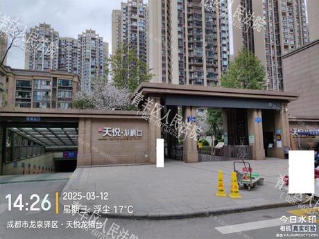 【天悦龙栖台】成都市龙泉驿区龙泉龙都北路533号1栋2单元8层806号房屋及附着装修