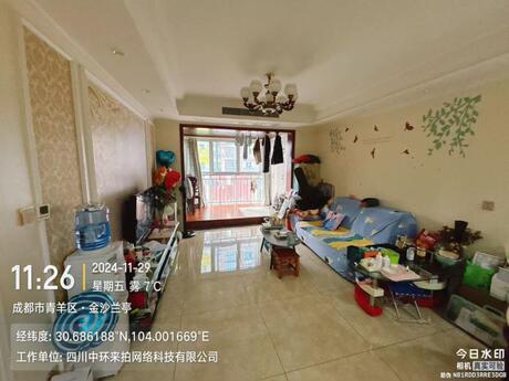 【金沙兰亭】成都市青羊区金泽路1号3栋3单元8楼802号
